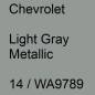 Preview: Chevrolet, Light Gray Metallic, 14 / WA9789.